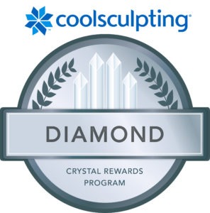 AWARDED DIAMOND LEVEL STATUS BY ZELTIQ AESTHETICS FOR OVER 10,000 COOLSCULPTING PROCEDURES PERFORMED